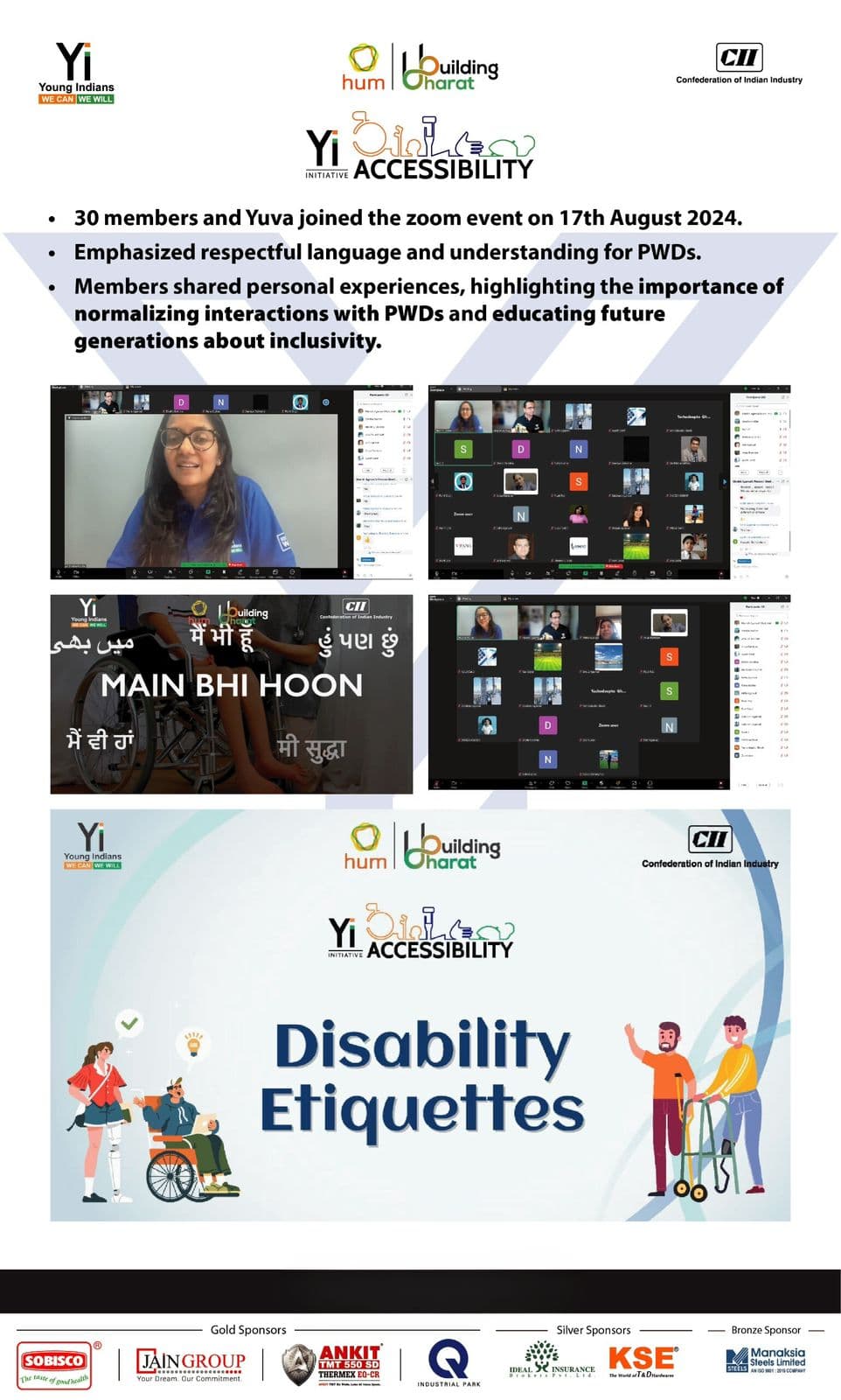 Yi24 | Accessibility - Session on Disability Etiquettes