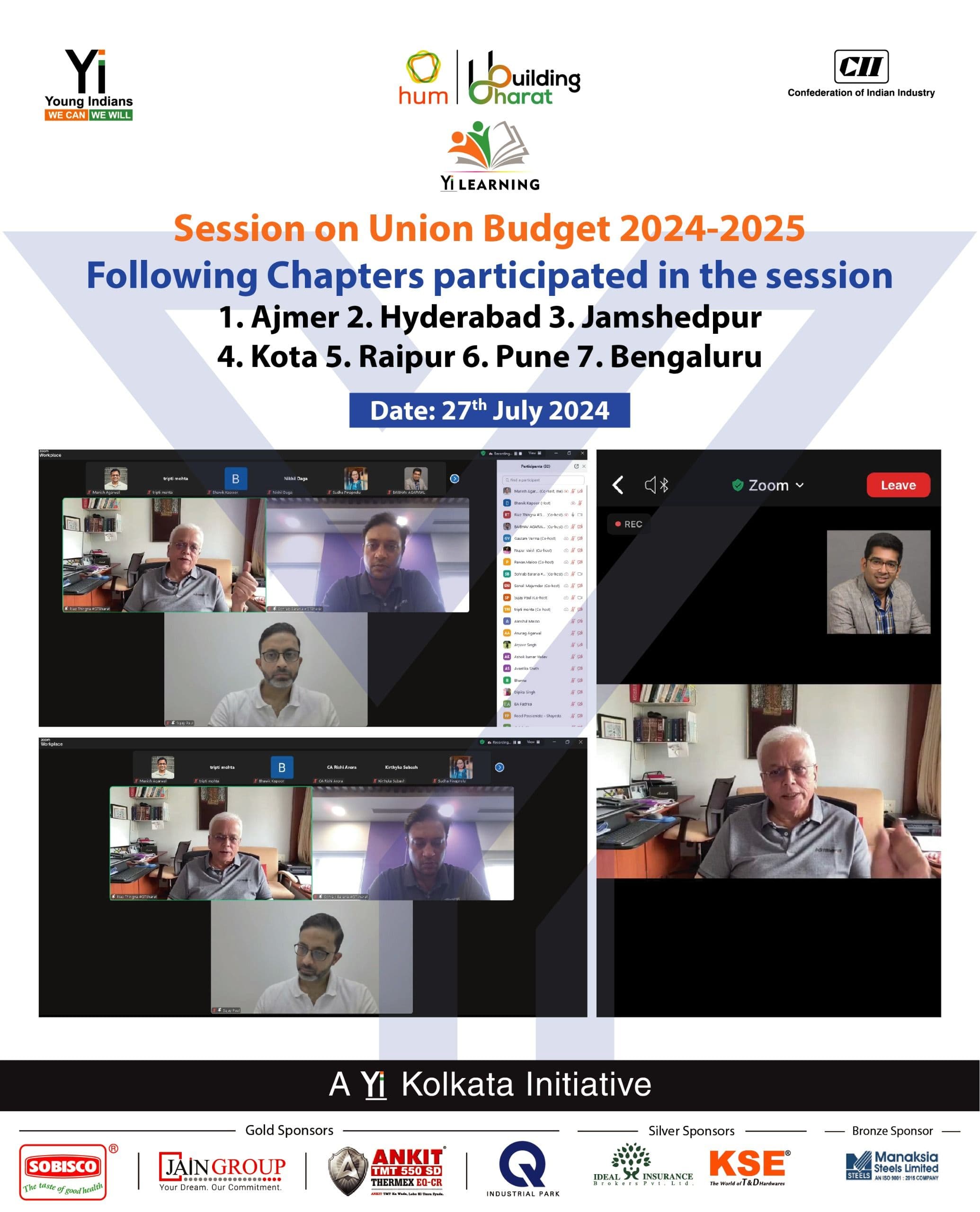 Yi24 | Session on Union Budget 2024-2025