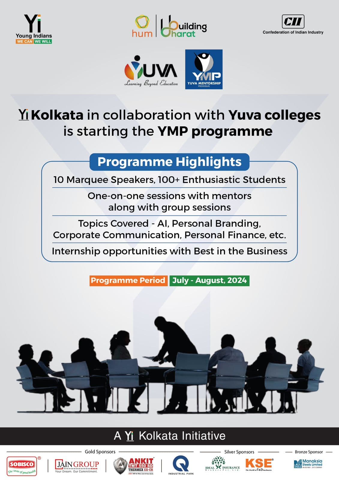 YUVA of Yi Kolkata proudly presents the YMP!