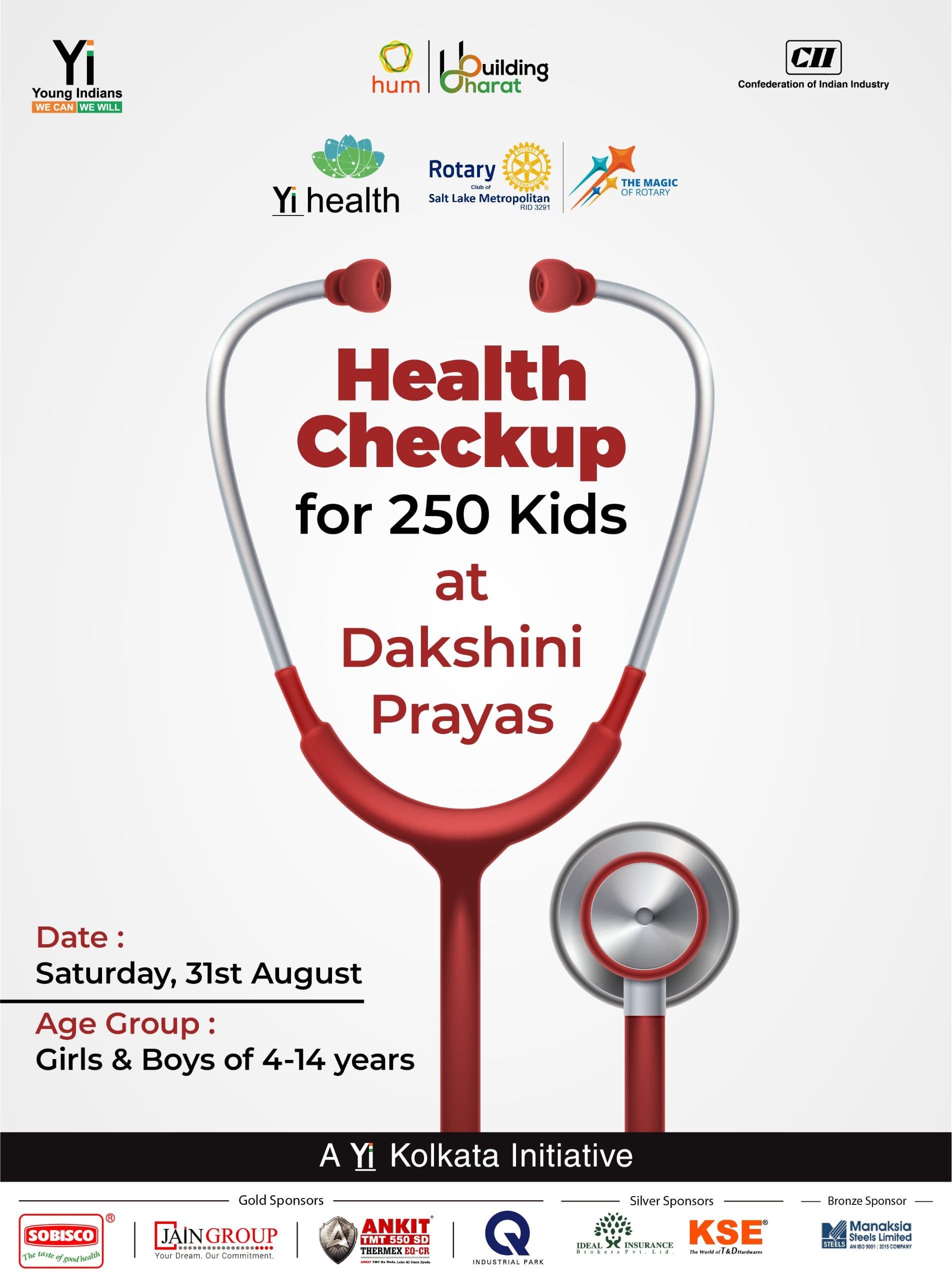 Health Camp at Dakshini Prayas