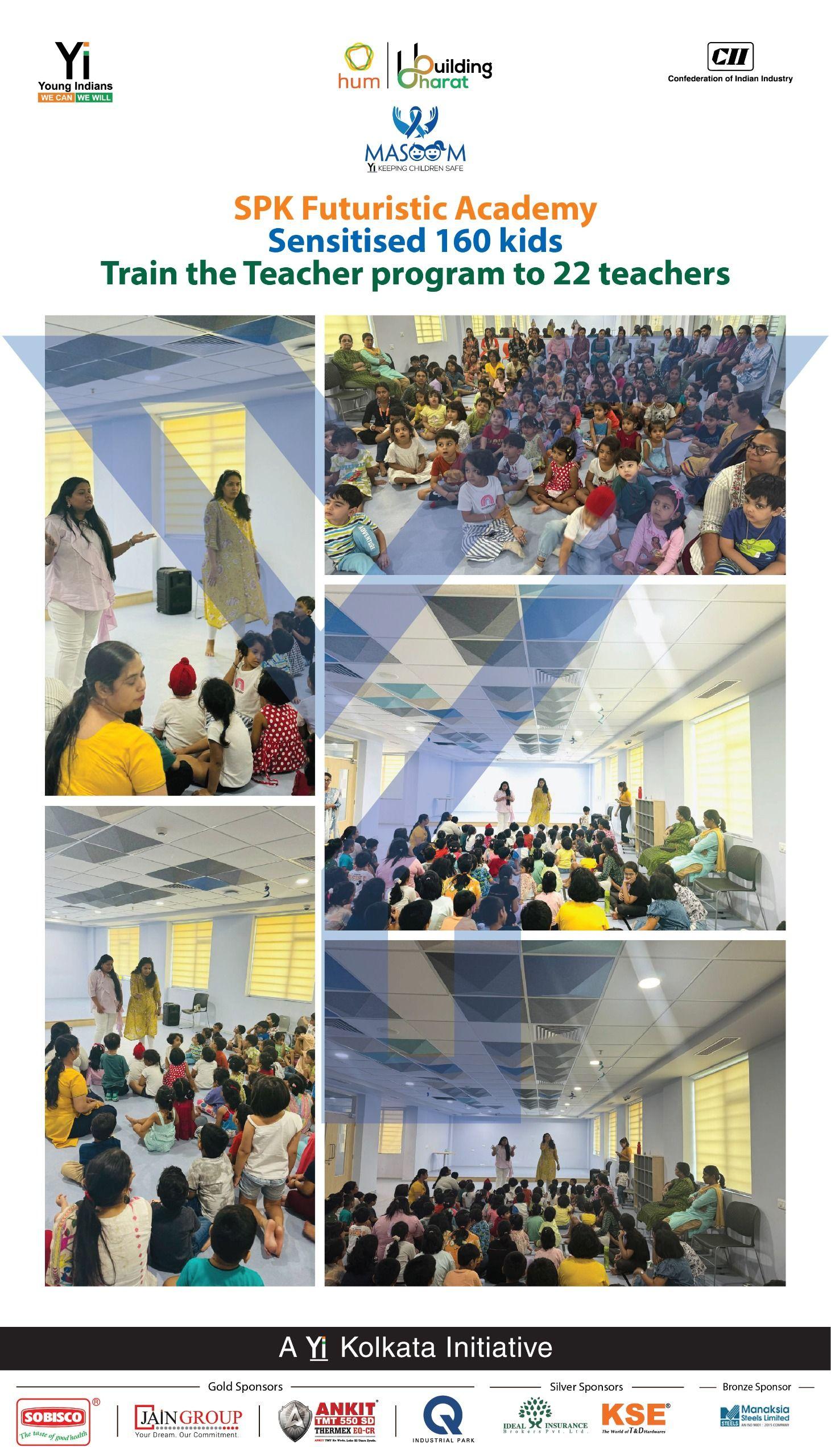 Yi24 | Masoom - SPK Futuristic Academy Sensitised 160 kids and Train the teacher program to 22 teachers