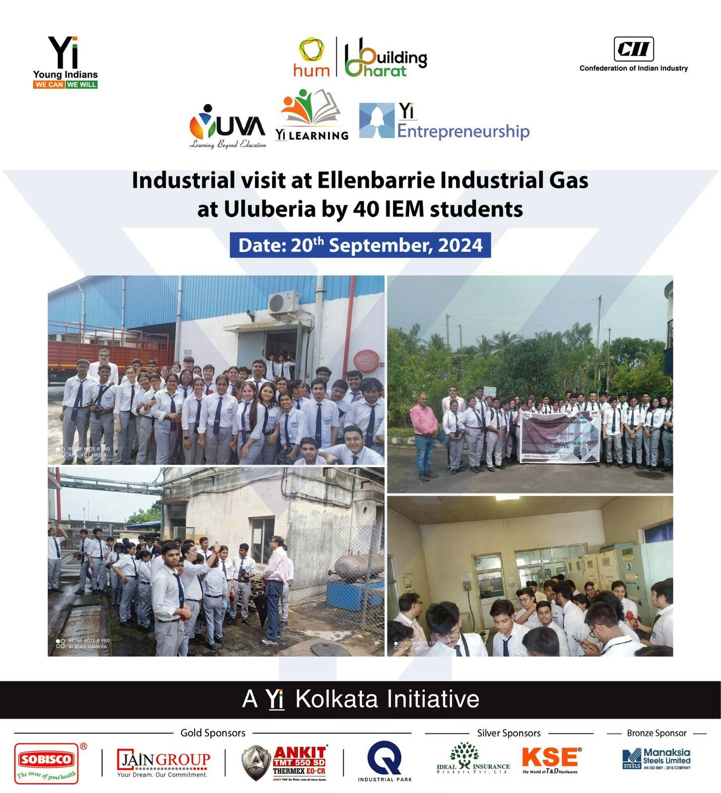 Yi24 | Industriusl Visit to Ellenbarie Industrial gas at Uluberia